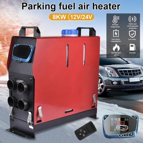 General 8KW 12V/24V Parking Fuel Air Heater Portable Car And Truck Fuel Heater Low Fuel Consumption Widely Used Warming Machine