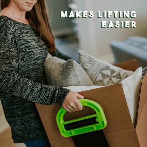 The Adjustable Moving And Lifting Straps For Furniture Boxes Mattress Green Straps Team Straps Mover Easier Conveying #BL3