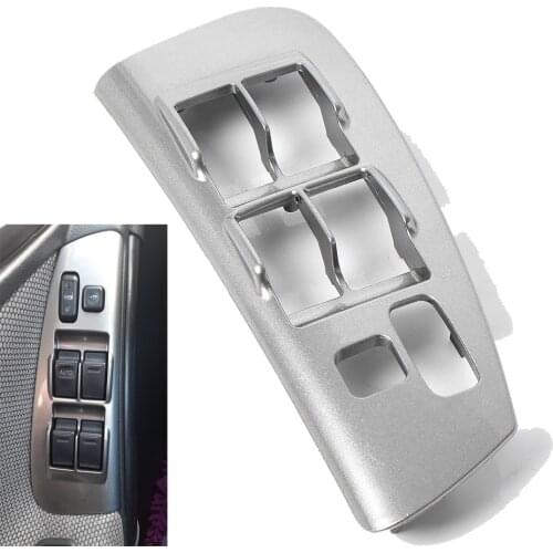 Car Inner Door Panel Window Switch Bezel Left for Toyota Matrix Pontiac Vibe 2003 2004 2005 2006 2007 2008 74232-01030 88970397