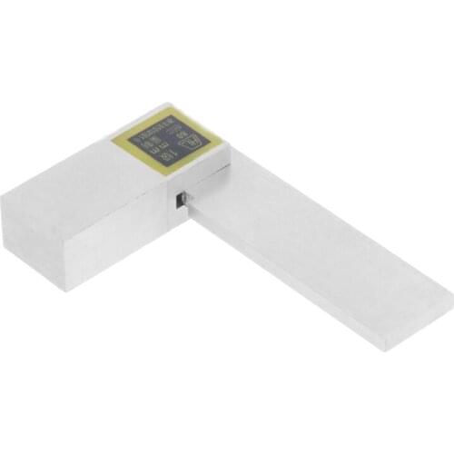 Angle Ruler Gauge 63x40mm 90 degree Grade 1 Stainless Steel Ruler Gauge Measurer