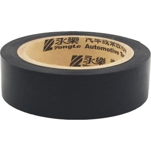 YONGLE Car Cable Car Wiring Harness PVC Tape Environmentally Friendly Flame Retardant Cold Tape Length 10/15/18/20MM