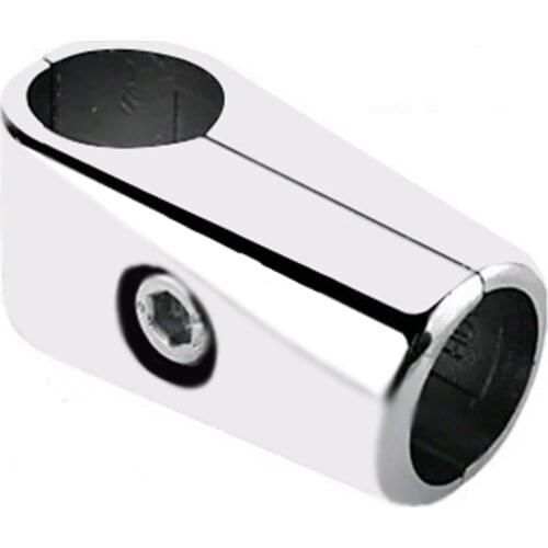 20PCS 25mm tube clamp clamps pipe clamp chrome aluminum display fittings