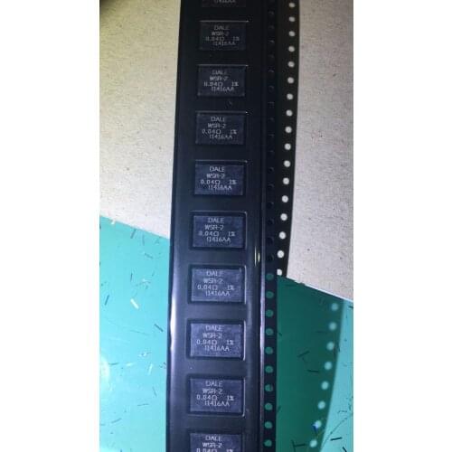 20PCS/lot WSR2R0400FEA WSR-2 0.04R 1% 75ppm DALE 4527 2W resistor For Maverick Car High-power protection resistor