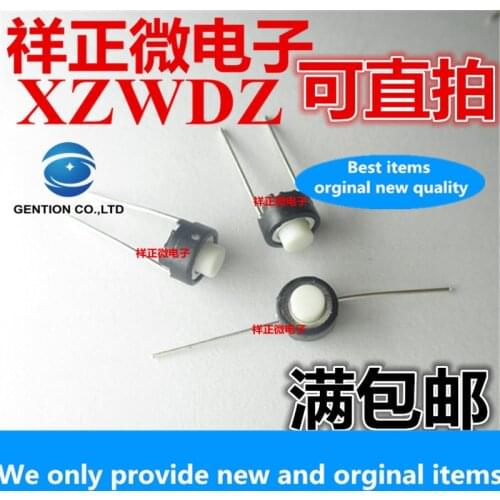 50pcs 100% orginal Japan for ALPS Straight plug 2-foot touch switch 6x6x5 Micro button switch round button switch