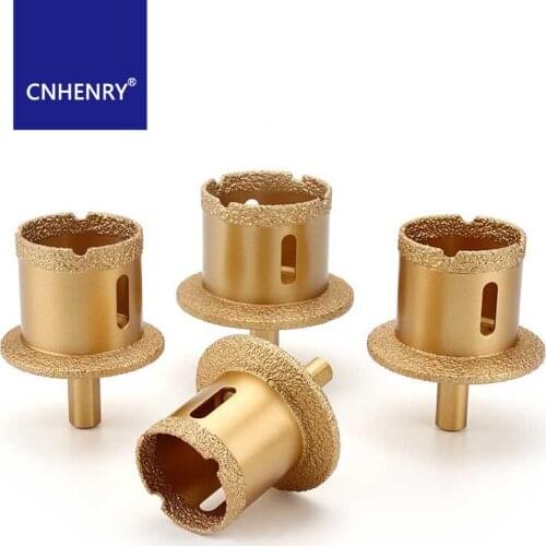 Diamond Hole Saw Brazed Hole Saw Core Bits 40-60 45-65 50-70 For Marble Tiles Porcelain Tile Washbasin Hole Saw Drill