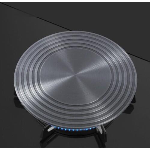 Anti-Burning Black Thawing Plate Anti-Overflow Pot Gas Stovetop Fire-Proof Heating Heat Conduction Plate Bracket Gas Stove Pad