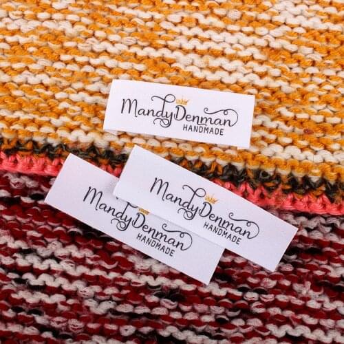 Organic Cotton Label, Fabric Label, Custom Sewing Tags, Product Labels, Fabric Tags, Personalized Tags, Fabric Name Tag (MD1151)