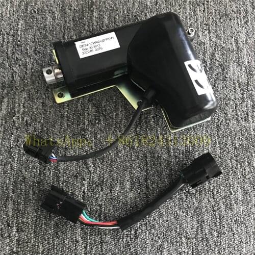 DE24-17W42-02FP041 For Zoomlion LiuGong Lishide Excavator ZE150/205 LG908/920 SC135/160/210-8 Accelerator Throttle Motor