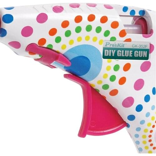 Glue Gun DIY Repair Hot Melt Glue tool AC 230V with 3pcs Glue Stick GK-352G Fashion Design