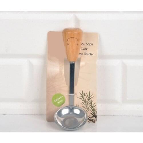 Bamboo Handle Sauce Ladle