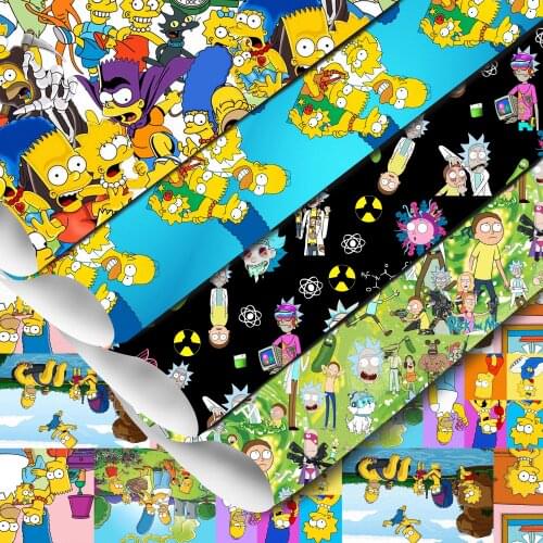 20*33cm Cartoon Character Ordinary Faux Synthetic Leather Sheets For Bows Leather Crafts DIY Handmade Material кожа,1Yc19282