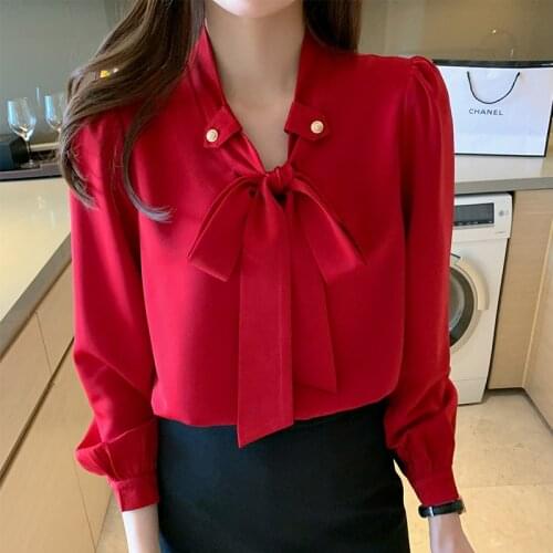 Женские красные рубашки LPEJLHY China At AliExpress