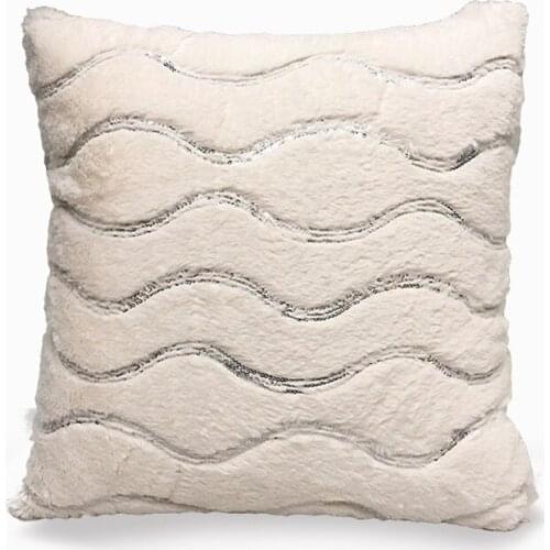 Soft Plush Cushion Cover Pillowcase Solid Color Pillow Case Home Decor Sofa Throw Pillows Living Pillow Room Decorative Cover