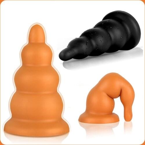 New Soft Huge Anal Plug Dildo Huge Butt Plug With Suction Cup Gay Man Prostate Massgae Big Anus Dilator Adult Sex Toys For Women