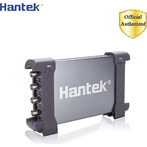 Hantek 6104BD USB handheld Oscilloscopes 4CH 100Mhz Osiclloscope Digital PC Based Osciloscopio + 25Mhz Signal Generator