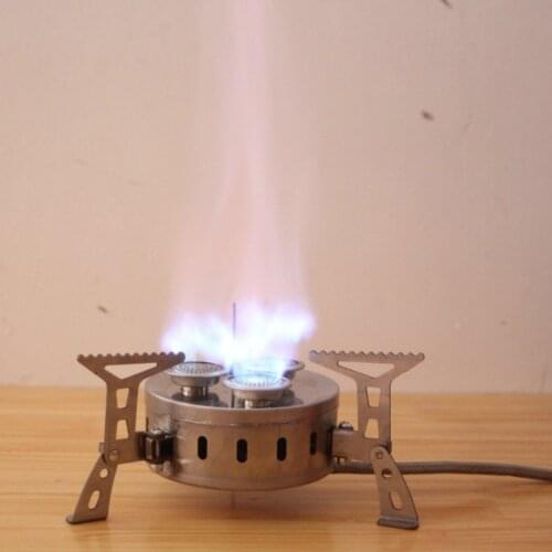 2600w Outdoor Natural Gas Folding Stove 3-5 People Picnic BBQ Burner Cooking Hiking Camping Gear Cooker Heater