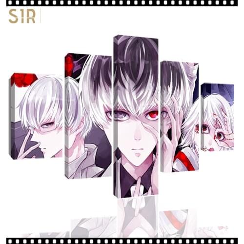Tokyo Ghoul Decorations for The Five - Part Anime HD Poster Living Room Decoration Room Decor Japan High Popularity Anime