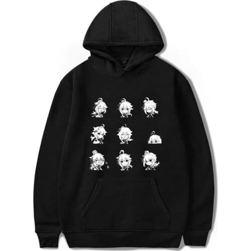 Hot Game Genshin Impact Hoodie Kaedehara Kazuha Streetwear Sweatshirt Men And Women Autumn Tracksuit Pullovers Kawaii Kids Tops