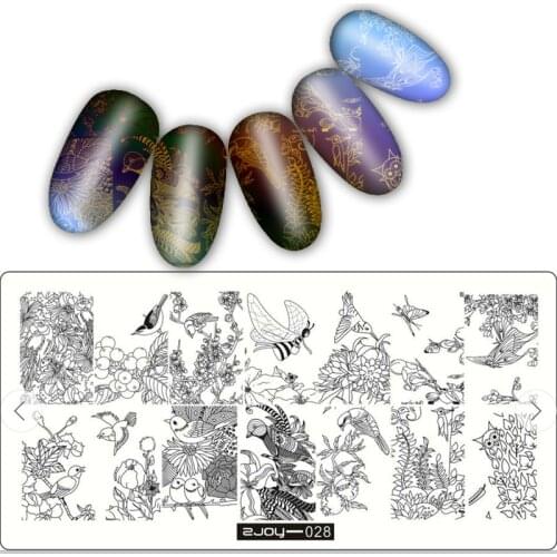 2019 New Arrival 30 Designs Nail Art Stamp Stamping Plate high quality Patterns Manicure Nail Template