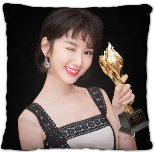 TV Series Thirty Only Mao Xiaotong Pillowcase Star Photo Poster Cushion Cover Souvenir Throw Pillow Cover Home Decor Cheer Call
