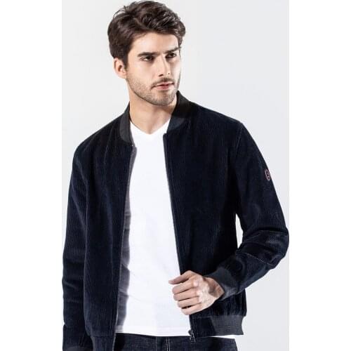 2021 Spring Mens Slim Corduroy Jacket Corduroy Retro Classic Jacket Mens Casual Top