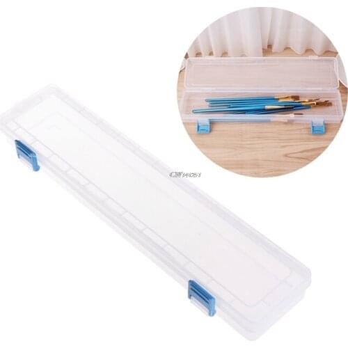1Pc Brush Painting Pencils Storage Box Watercolor Pen Container Drawing Tools Bin P41