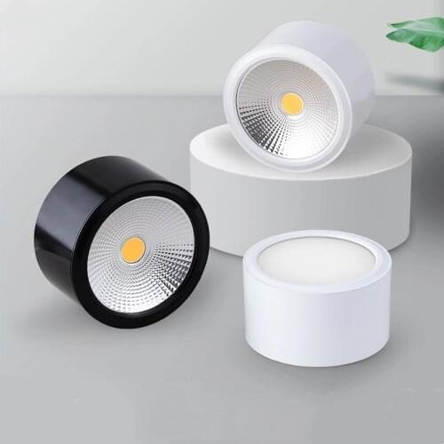 3W, 5W, 7W, 12W, COB dimmable surface mount LED kitchen, living room and bathroom lights