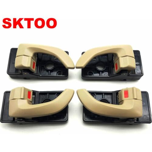 4PCS A CAR SET INTERIOR DOOR HANDLE FOR HYUNDAI TUCSON 82620-2Z020 82610-2Z020