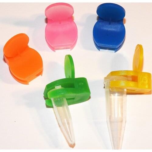 5pcs/lot Sefety Lock for Microcentrifuge Centrifuge Tubes Secure Boil Sea Centrifugal pipe clamp