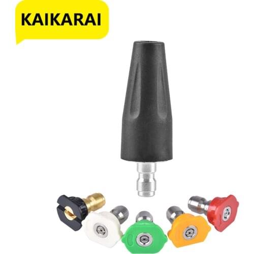 Car accessoriesTurbo Nozzle Pressure Washer Rotating Set of nozzles with 1/4" Quick Connect Washer nozzle for spray gun Sprayer