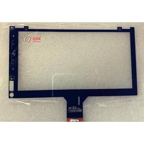Black touch scren P/N HST 102T26 R14354-V2 Car navigation GPS touch screen panel repair replacement parts