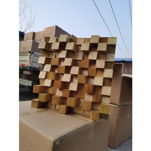 F-003 Solid wood full-frequency diffuser acoustic secondary sound absorption low-frequency trap recording studio home theater