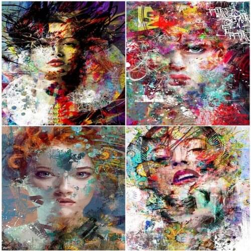 GATYZTORY Frame Diy Painting By Numbers Sexy Girl Figure Picture By Numbers 60x75cm Acrylic Paint Handpainted For Home Decors