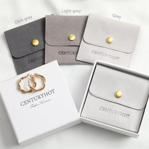 Wholesale 500pcs/lot Small Jewelry Gift Bag Cradboard Jewelry Box Bulk Necklace Boxes With Logo