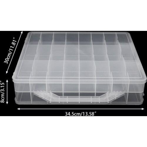 Pro 48 Lattice Nail Polish Holder Display Container Organizer Storage Box Case