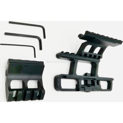 Quick Detach Rail Scope Mount Base Picatinny Side mount Rail Mounting For AK 47 SIDE RAIL AK 74 Ak side mount