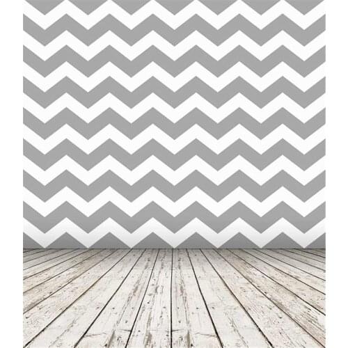 Grey Waveline with White Wood Floor Photography Backdrop Newborn 5x7 Digital Baby Shower Background Studio