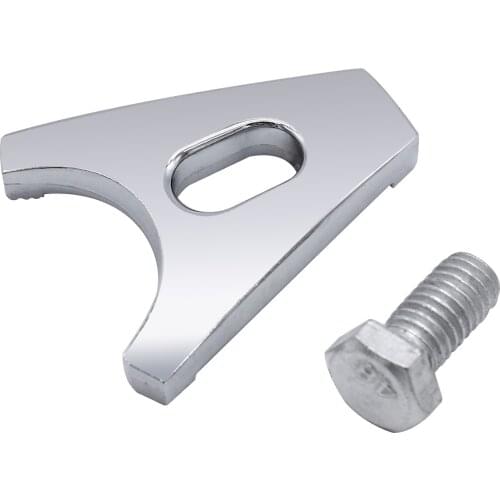 Car-styling Chrome Billet Aluminum Distributor Clamp Hold Down Practical Metal Parts fit for Chevy SBC BBC SB BB HEI Electronic