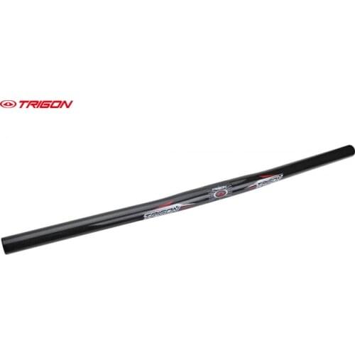 TRIGON HB101 MTB full carbon fiber bike bicycle horizontal flat handlebar carbon handlebar bar 25.4mm fit for folding bike parts