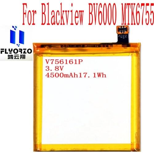 High Quality 4500mAh V756161P Battery For Blackview BV6000 BV6000S MTK6755 Mobile Phone