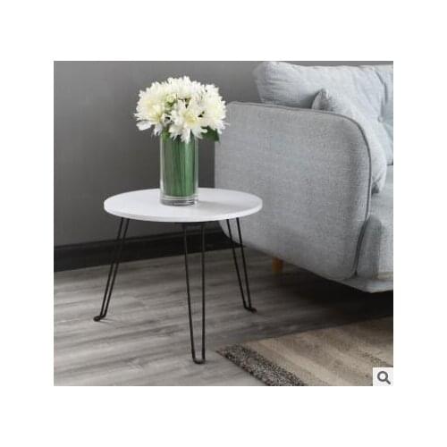 39*33CM Northern Europe Folding tea table drawing room side table Mini round table