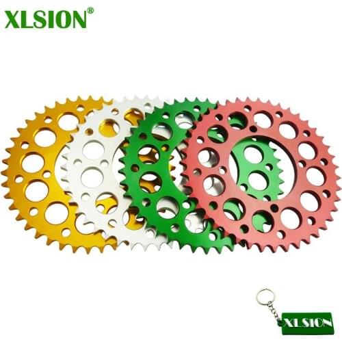 428 39Teeth 76mm Aluminum Billet Rear Sprocket For SDG Wheel 50cc-190cc Pit Dirt Bike Thumpstar Atomic Pitpro WPB M2R DHZ SSR