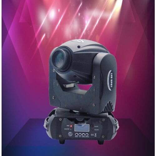 60W LED Moving Head Light 3 Face Prism Spot Light with Rotation Gobos DMX 10/12 Channel Cyclorama DJ Concert Show Stage Lighting