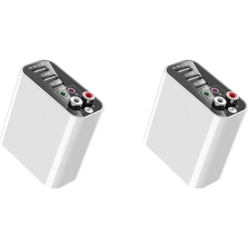 Bluetooth Receiver Transmitter 2-In-1 Bluetooth 5.0 AUX Audio Adapter for TV Headphone Speaker Desktop PC