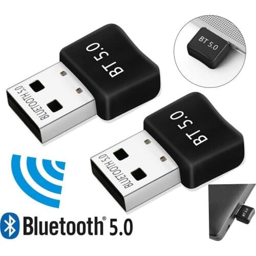 Bluetooth V5.0 Usb Dongle Adapter 2.4ghz Dual Band Wifi Antenna Wireless Network Card Usb For Windows Xp/vista/7/8/8.1/10 Mac