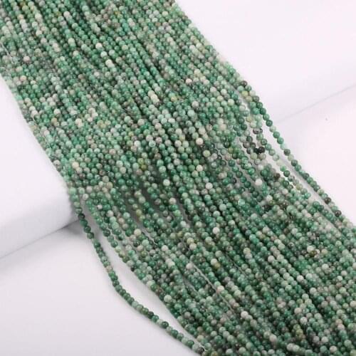 Natural Stone Beads Green Jades Stone Loose Spcaer Beaded for Jewelry Making Beadwork DIY necklace Bracelet Accessorie Wholesale