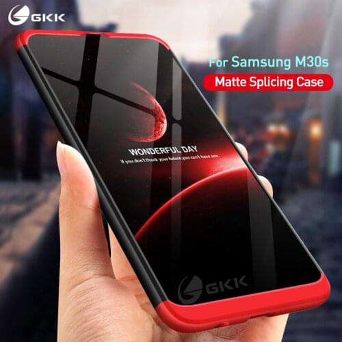 GKK Original for Samsung Galaxy M30s Case Full Protection Anti-knock Matte Back Phone Cover for Samsung M30s Case Coque Fundas