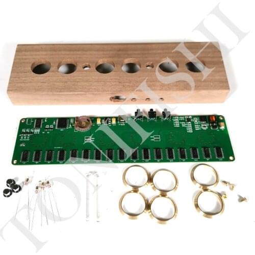IN14 Nixie Tube digital clock, Nixie Tube clock DIY kit, colorful display, family decorations, birthday gifts