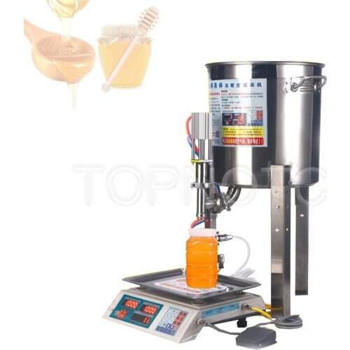 Honey Harvesting 304 Stainless Steel Honey Filling Machine Honey Jars Filling Equipment