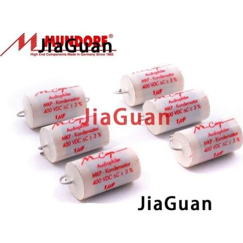 2PCS new Germany Mundorf MKP Mcap 1UF 400V audiophiler capacitor M-cap 105/400V audio Non-Polar coupling 1U 400vdc 1.0uf
